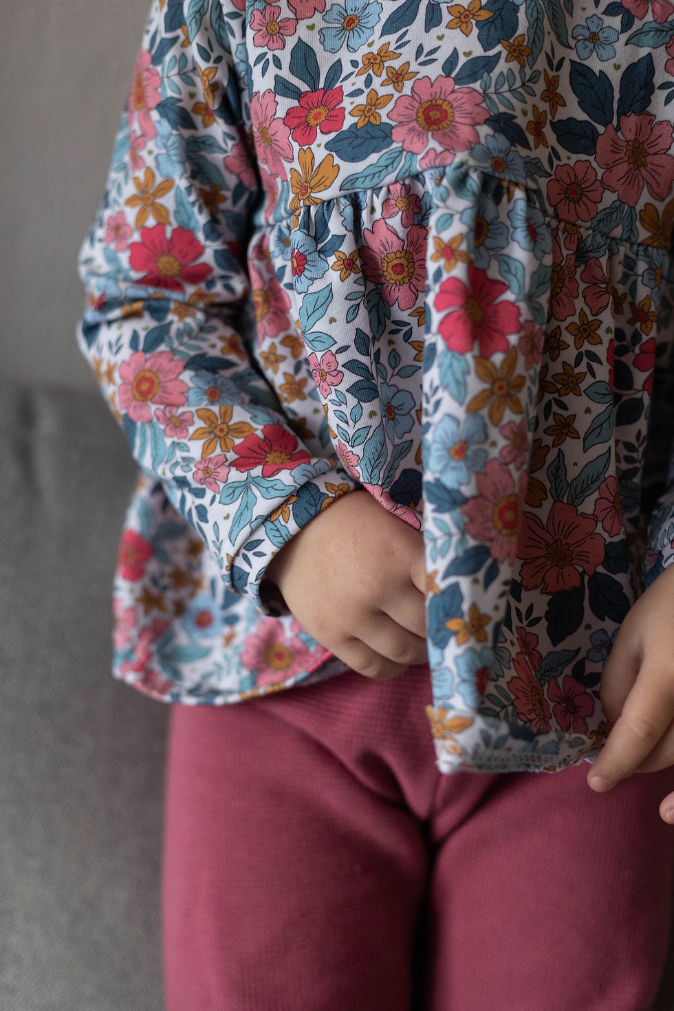 Miniature : Ensemble blouse et pantalon  - tissu au choix