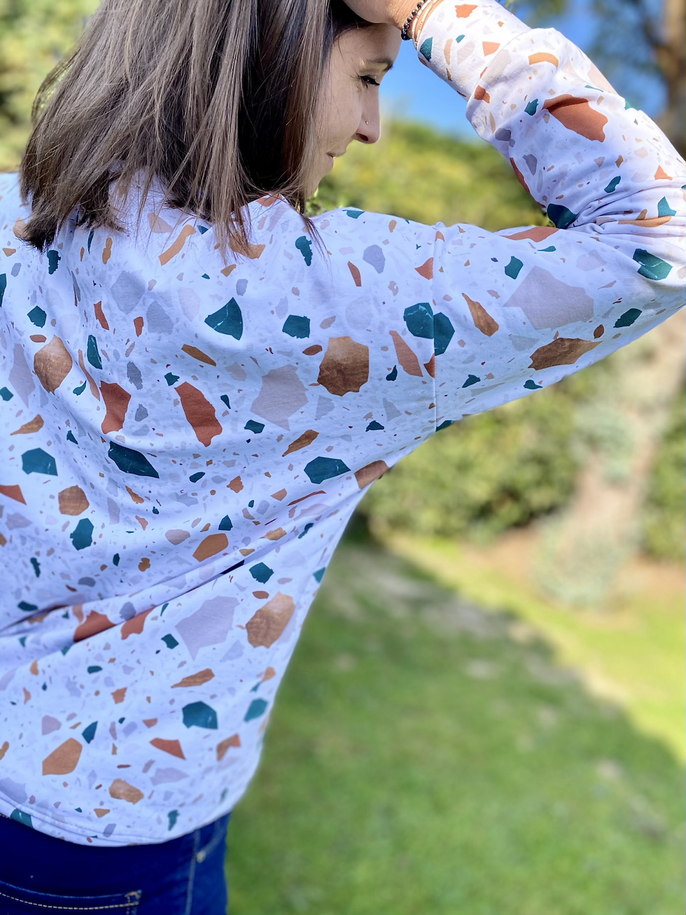 Miniature : Sweat femme - tissu au choix 