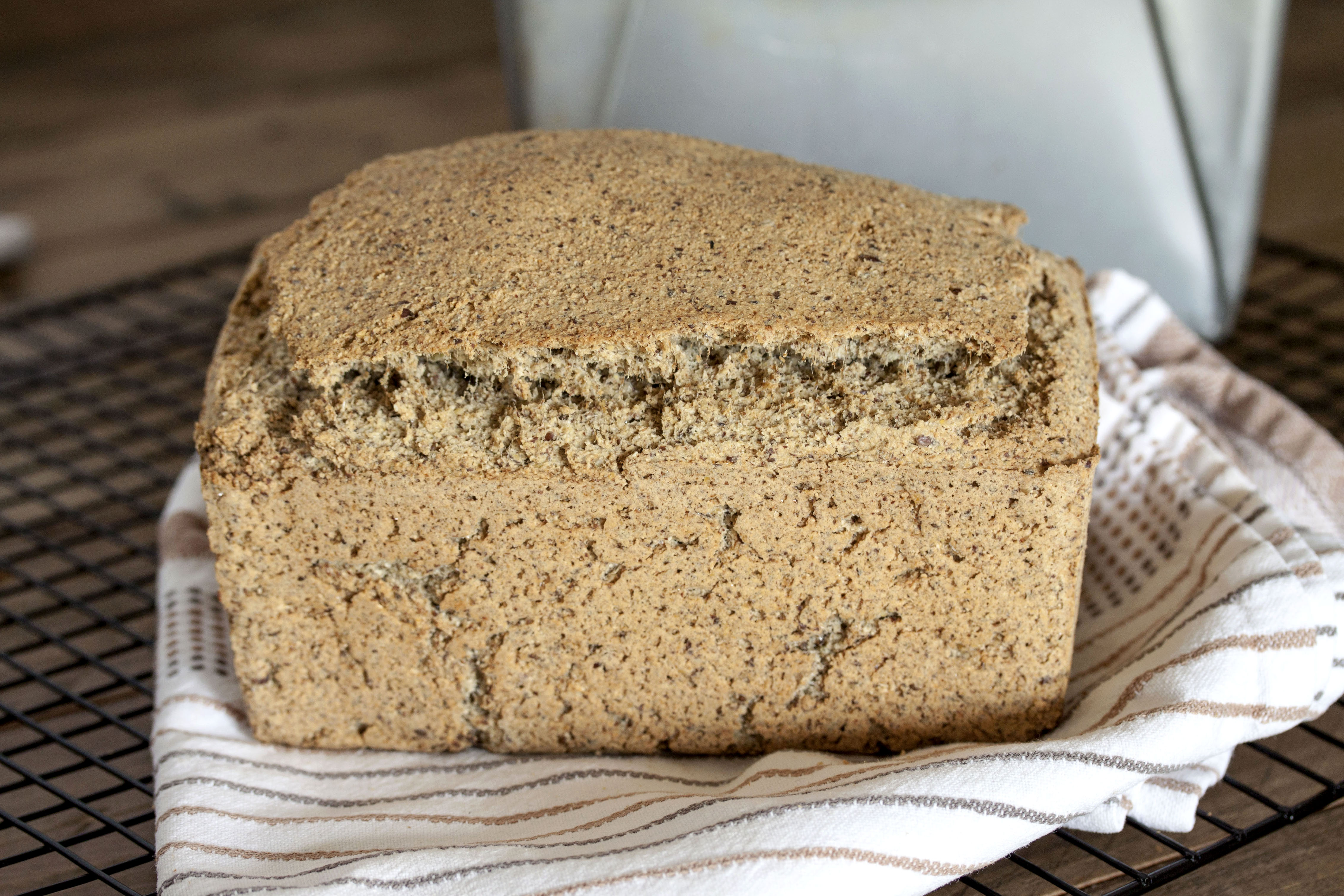 Buckwheat & Seed Bread Grain free, Gluten free, Nut free
