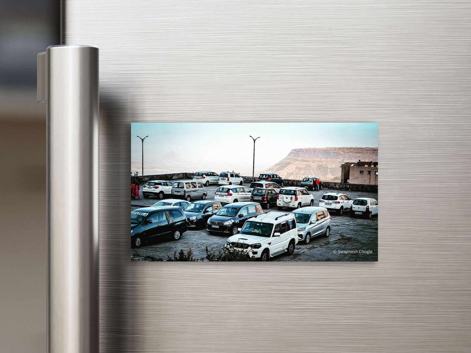 Fridge Magnet - Parking Lot