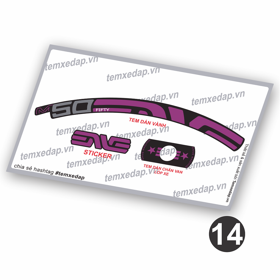 Hình thu nhỏ: ENVE M50 Fifty MTB - Tem vành xe đạp