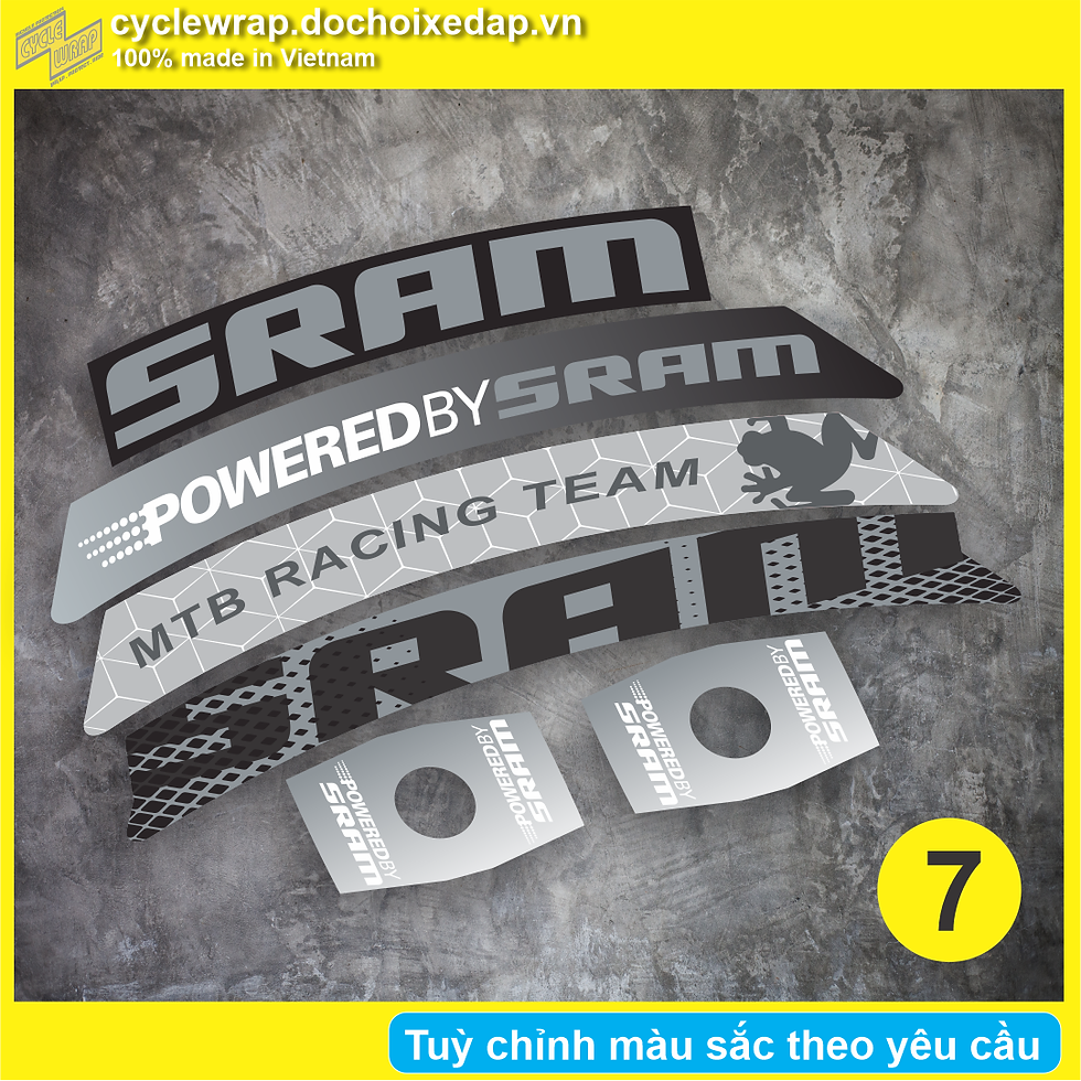 Hình thu nhỏ: SRAM MTB - Tem vành xe đạp