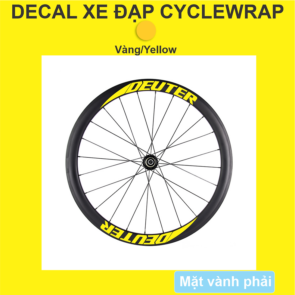 Hình thu nhỏ: Deuter 700c - Tem vành xe đạp