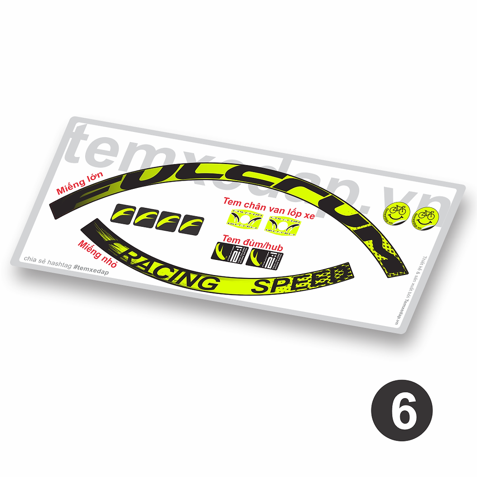 Thumbnail: FULCRUM RACING SPEED 700c - Tem vành xe đạp