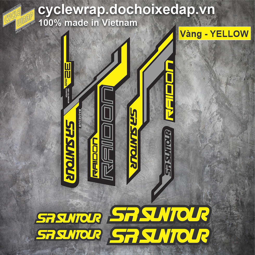 Thumbnail: SUNTOUR RAIDON - Tem phuộc xe đạp