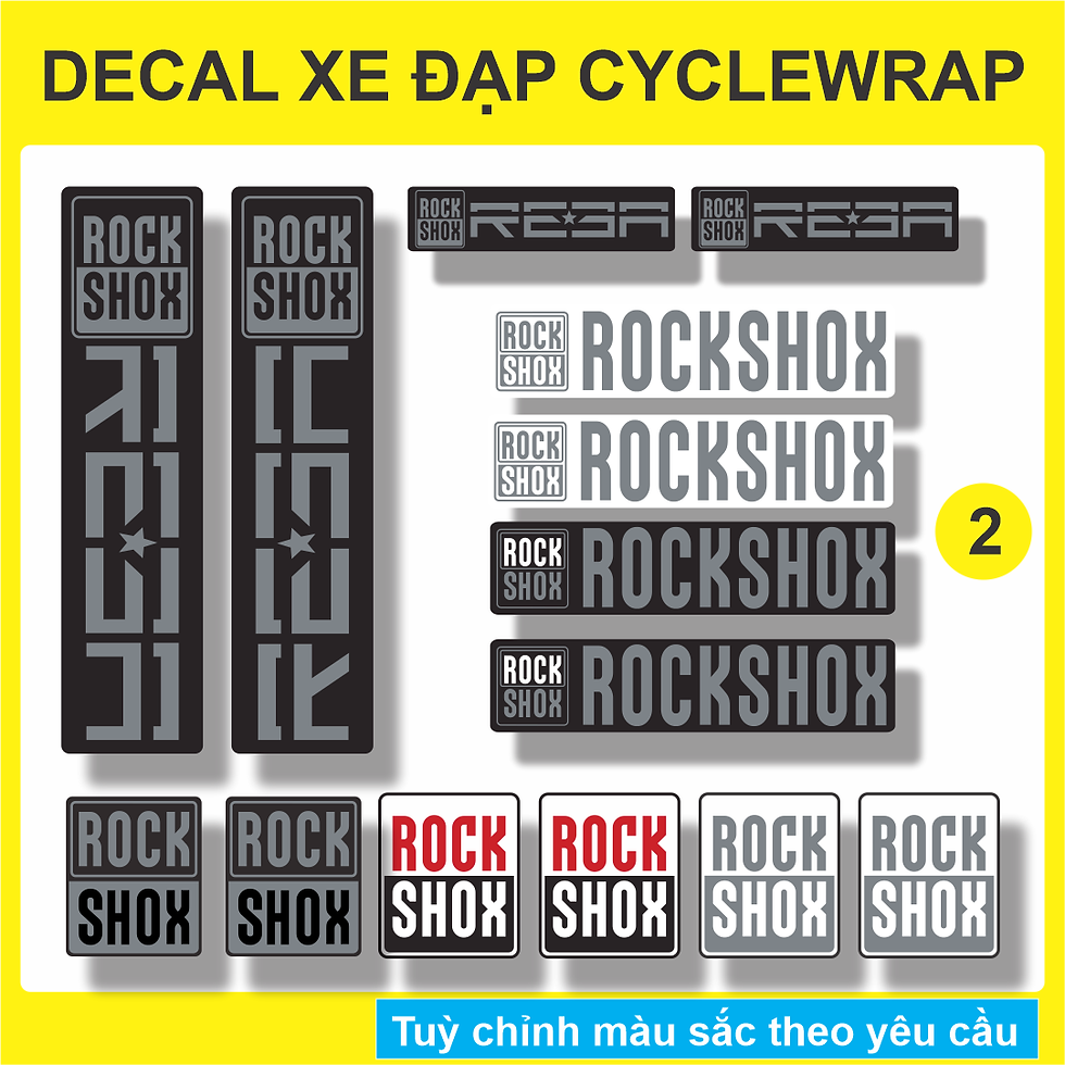 Thumbnail: RockShox Reba 2021 - Tem phuộc xe đạp