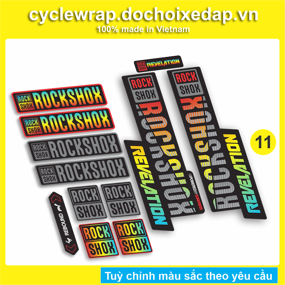 Thumbnail: ROCKSHOX REVELATION 2020 - Tem phuộc xe đạp