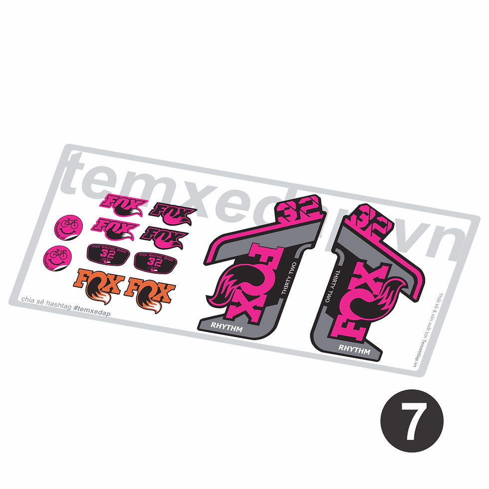 Thumbnail: FOX 32 RHYTHM 2021 - Tem phuộc xe đạp