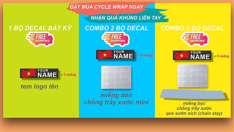 Hình thu nhỏ: SRAM MTB - Tem vành xe đạp