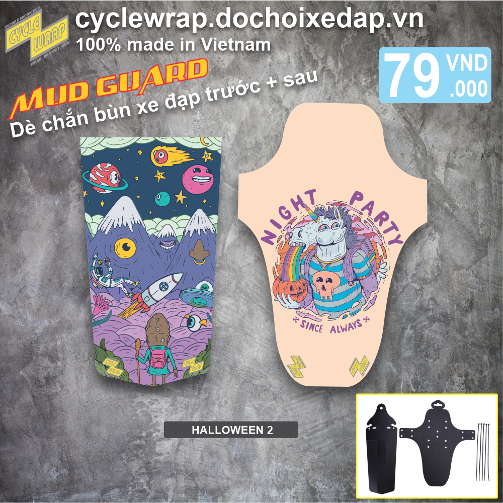 HALLOWEEN 2 2021 - Chắn bùn xe đạp