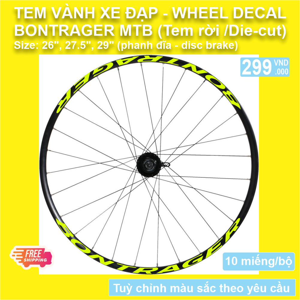 Bontrager MTB - Tem vành xe đạp