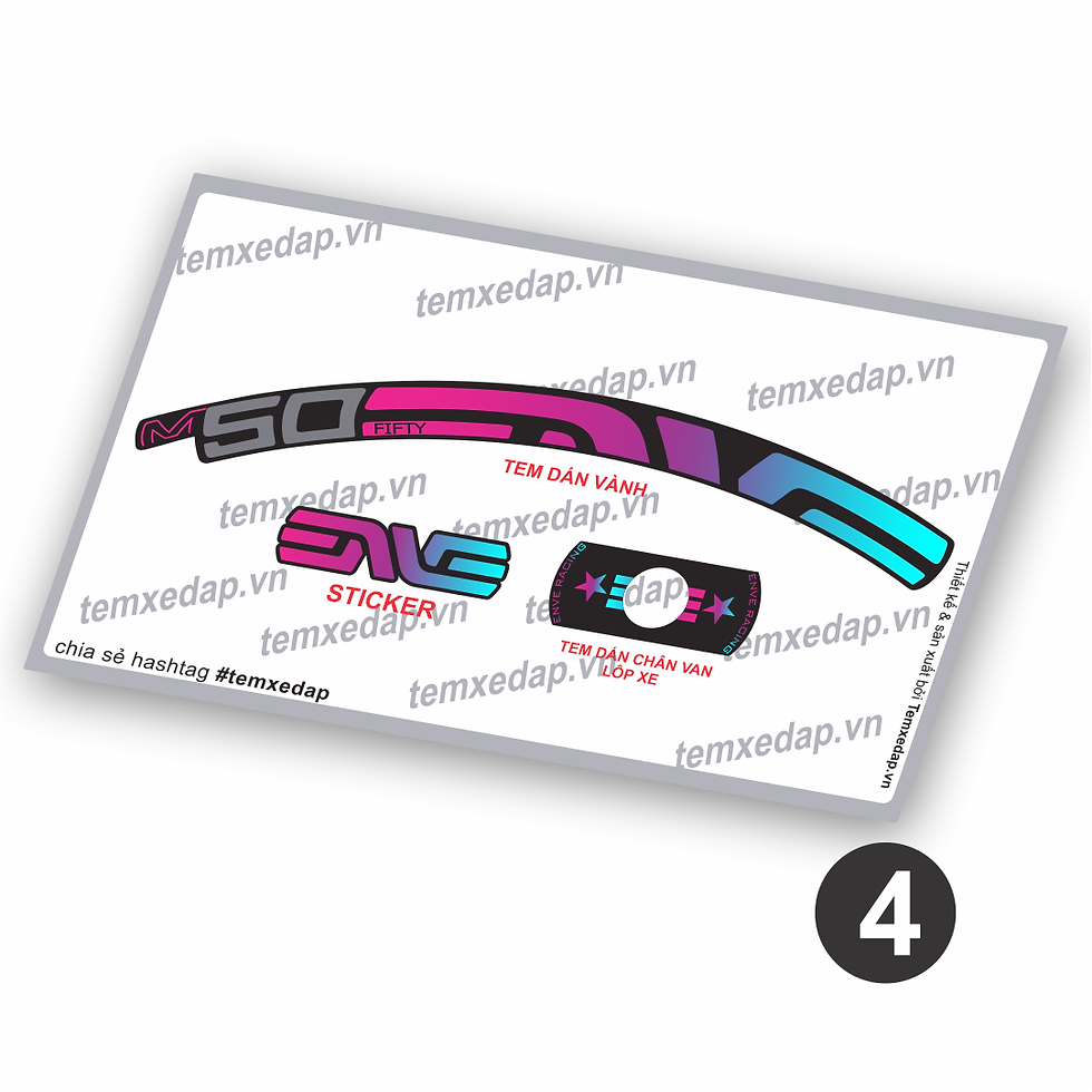 Hình thu nhỏ: ENVE M50 Fifty MTB - Tem vành xe đạp