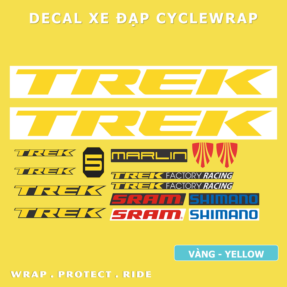Thumbnail: Trek MARLIN - Bộ tem sườn xe đạp