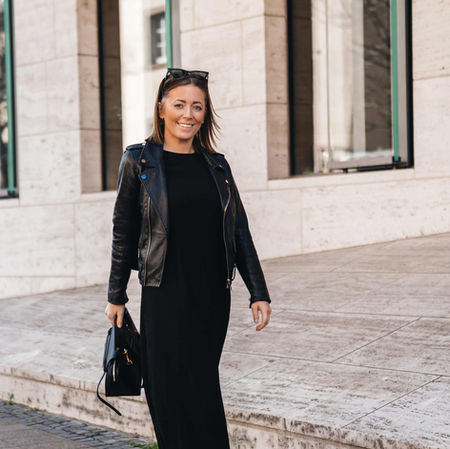 The minimalistic maxi dress for Spring