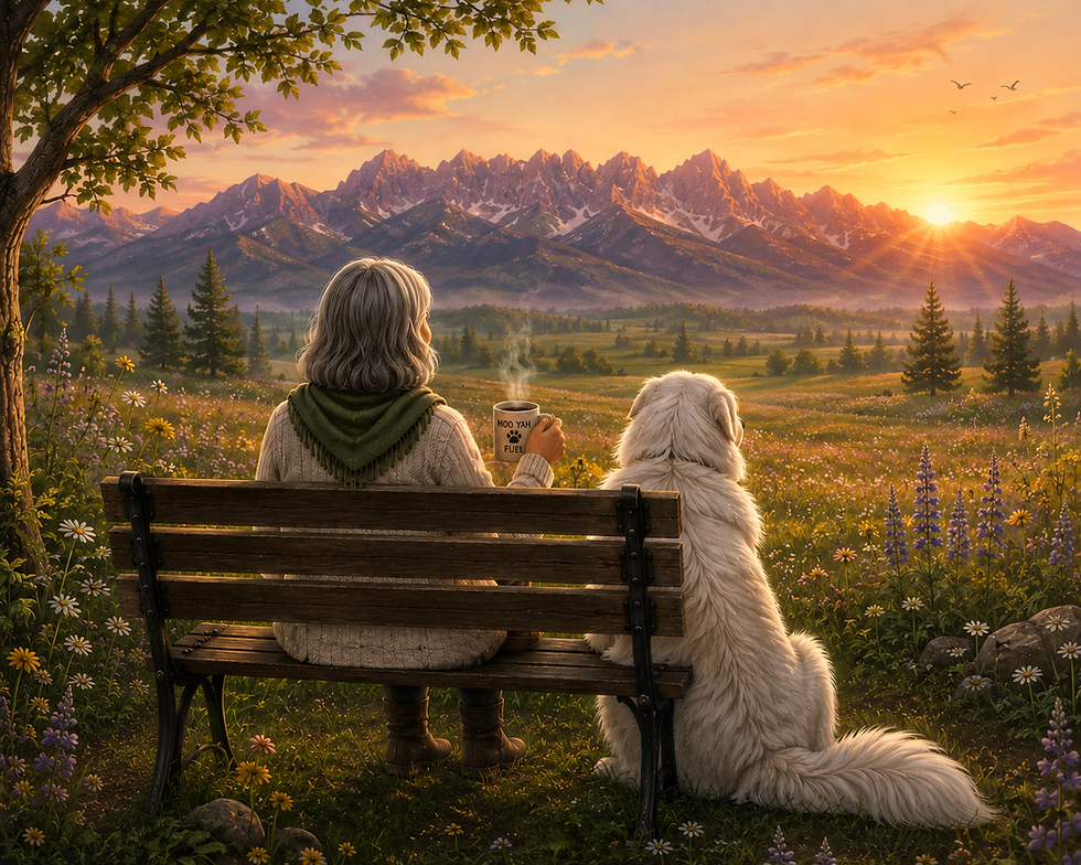 Wrangler at Dawn w_ Gabriel