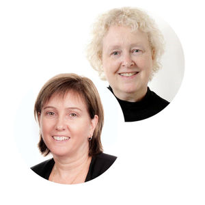 Brigitte Harrisson et Lise St-Charles