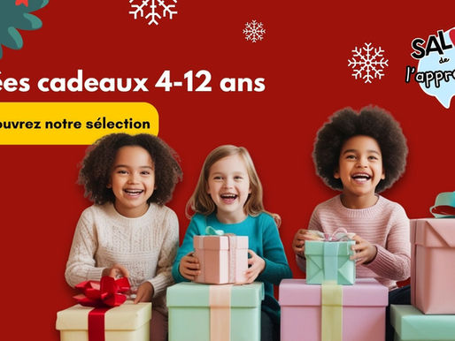 Des idées cadeaux pour les 4 à 12 ans : une sélection inspirée par nos exposants