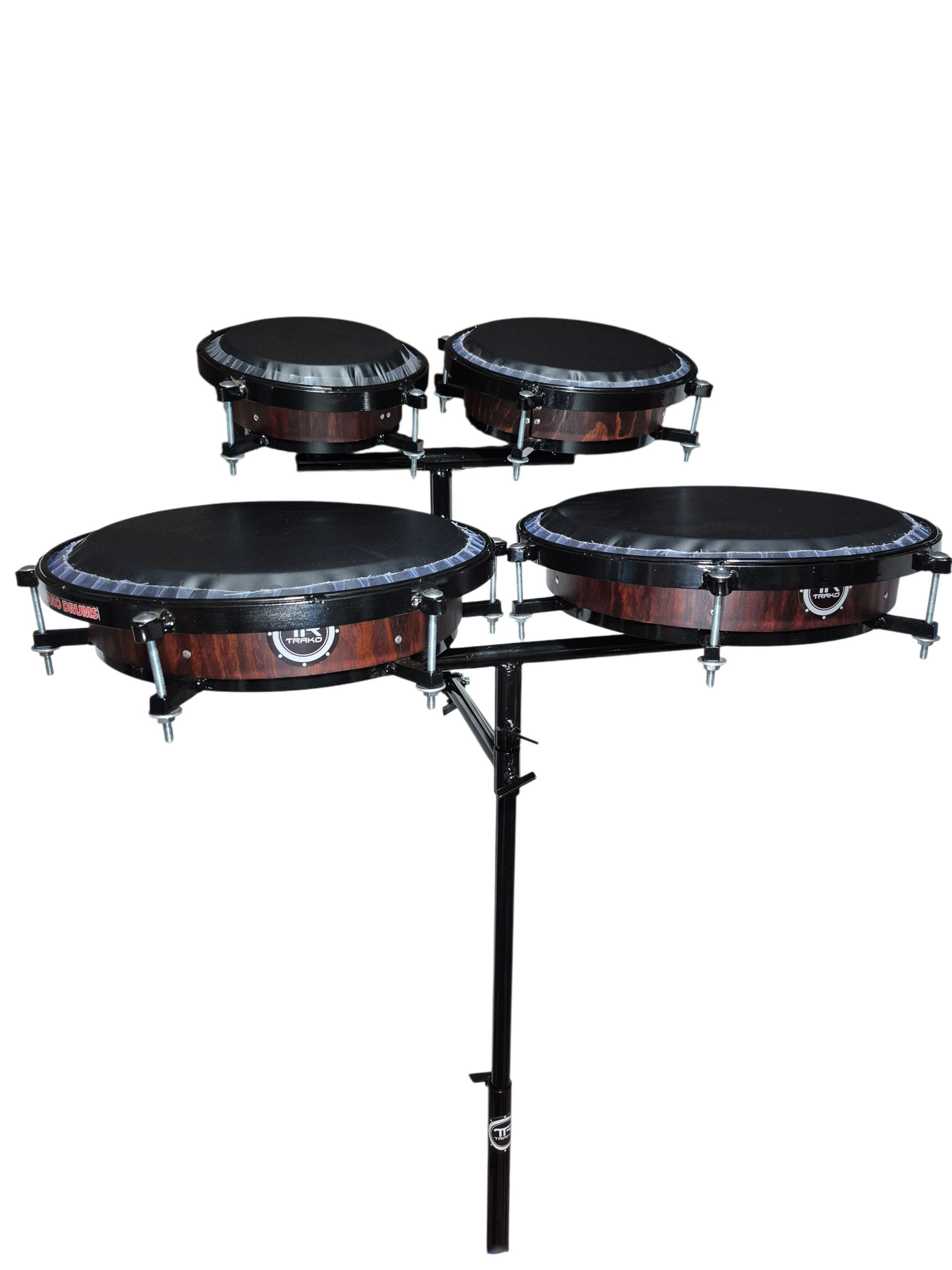 Set de Congas compactas y bongos pine Barrel Caoba