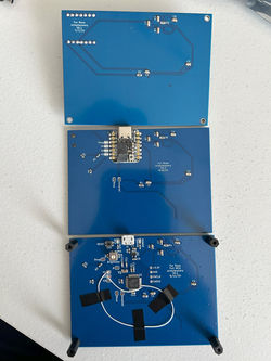 [T076e] Rosa and Doug Printed Circuit Board Art