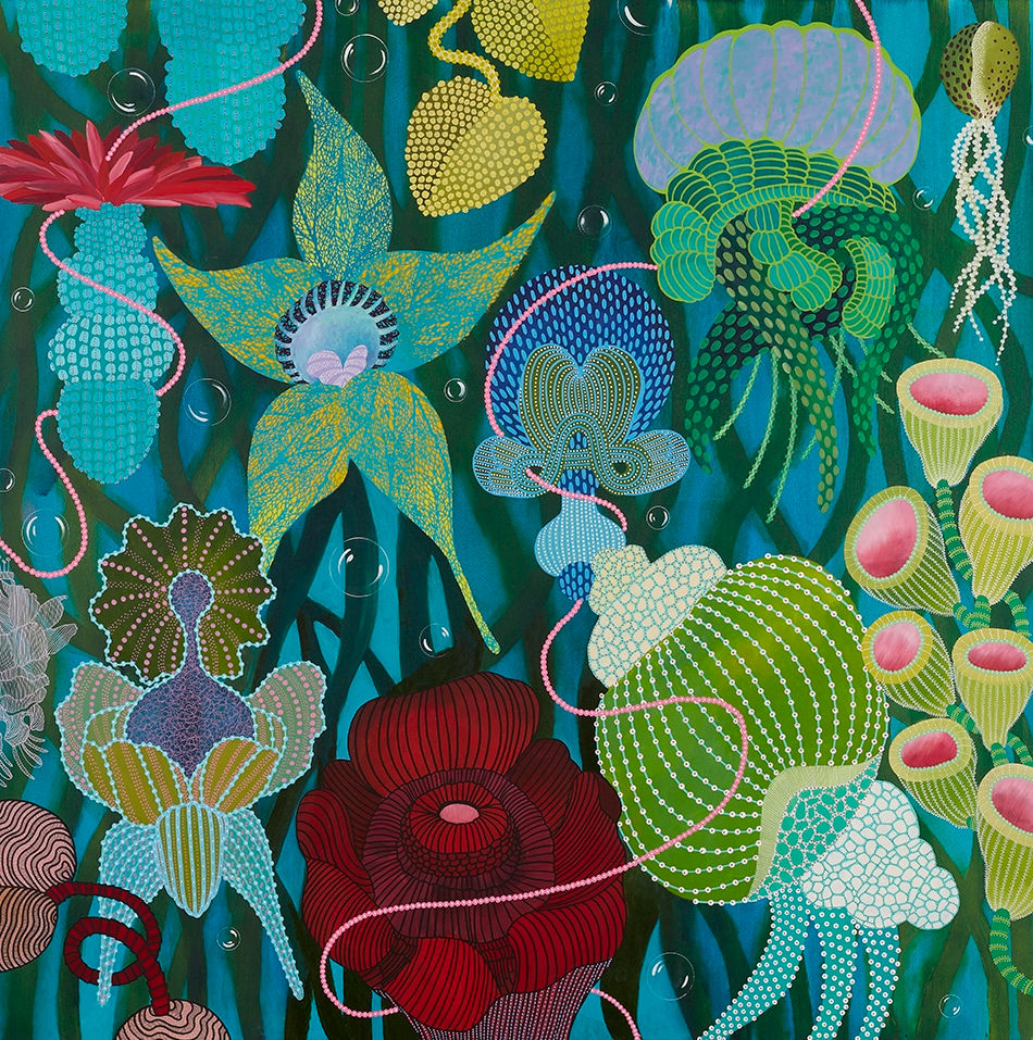 Seafaring-2022-acrylic-on-canvas-150-x-150-cm