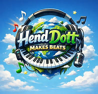The Hend Dott Makes Beats Logo for 2026.