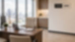 Professional healthcare office background for Zoom, Teams & Google Meet— executive space, ideal for medical video calls.