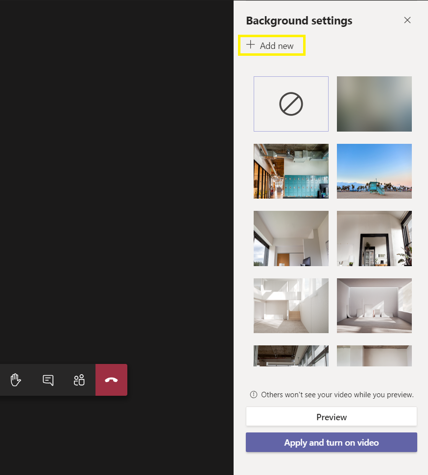 How to use Virtual Backgrounds in Microsoft Teams Virtual Office