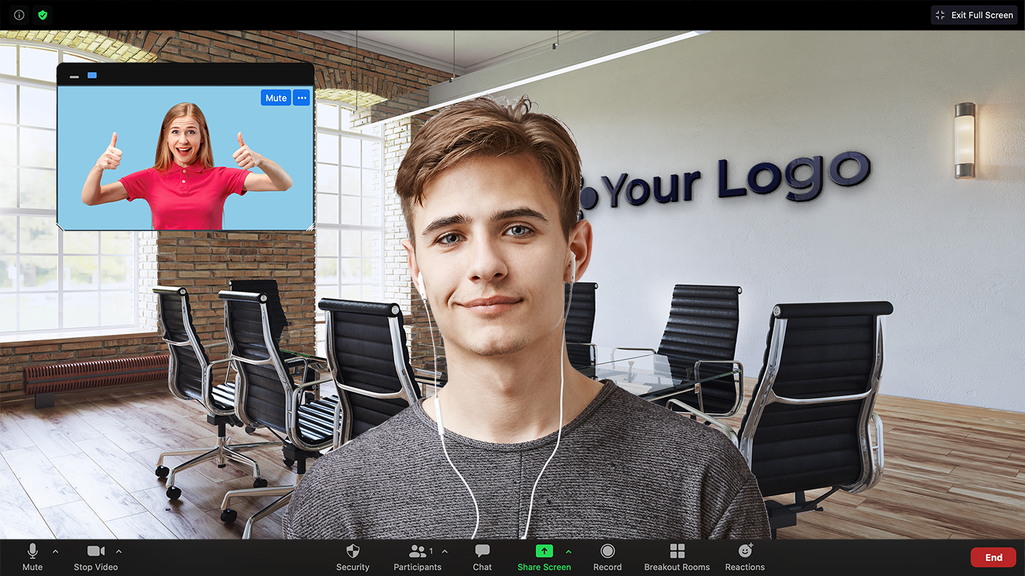 Zoom virtual background not working pacetp