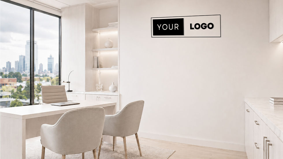 Doctor consultation office background for Zoom, Teams & Google Meet— bright clinic, ideal for medical video calls.