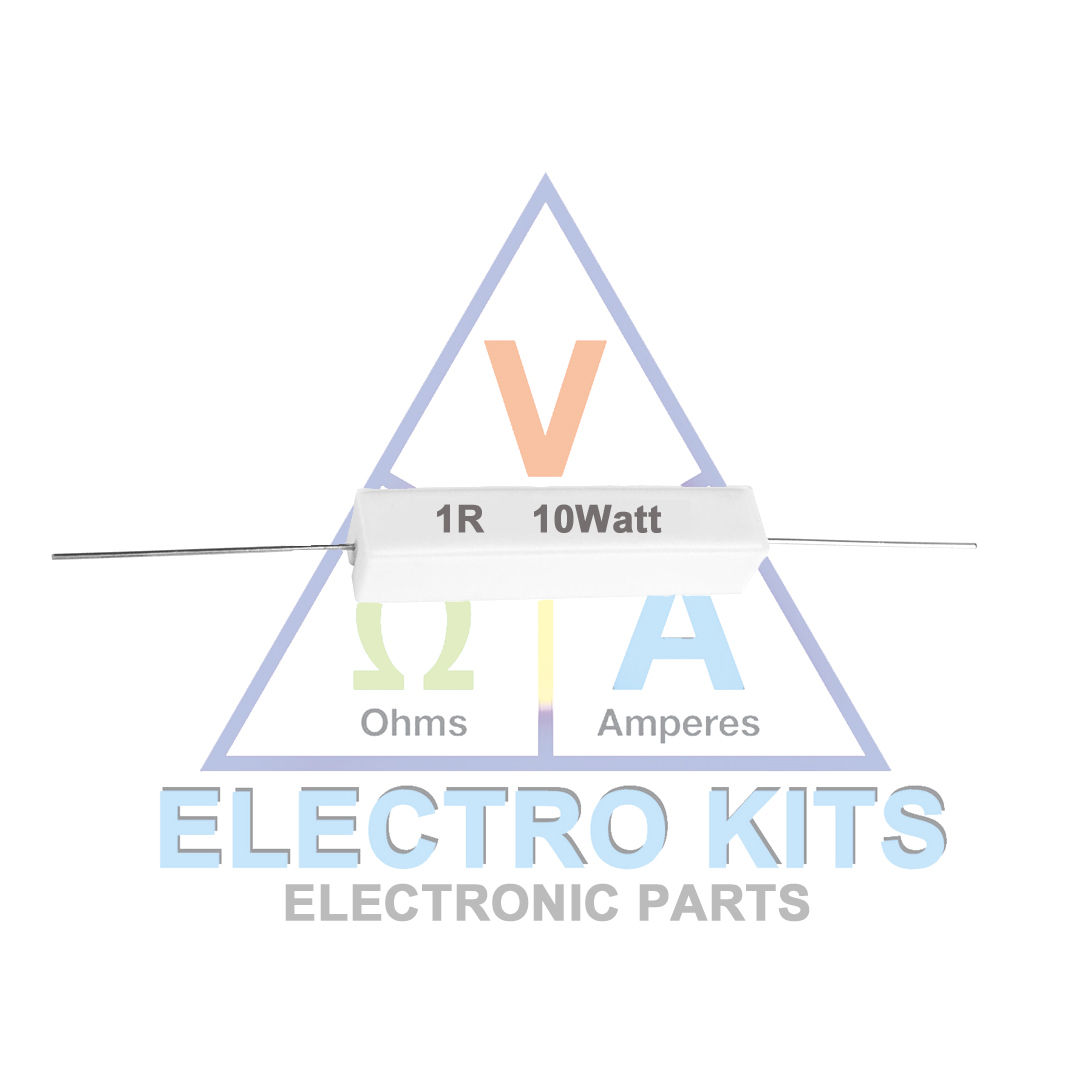 1  Ohm 10W - Ceramic Resistor
