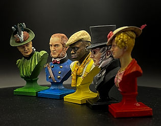 Spielfiguren Set 1 für "Ticket To Ride"