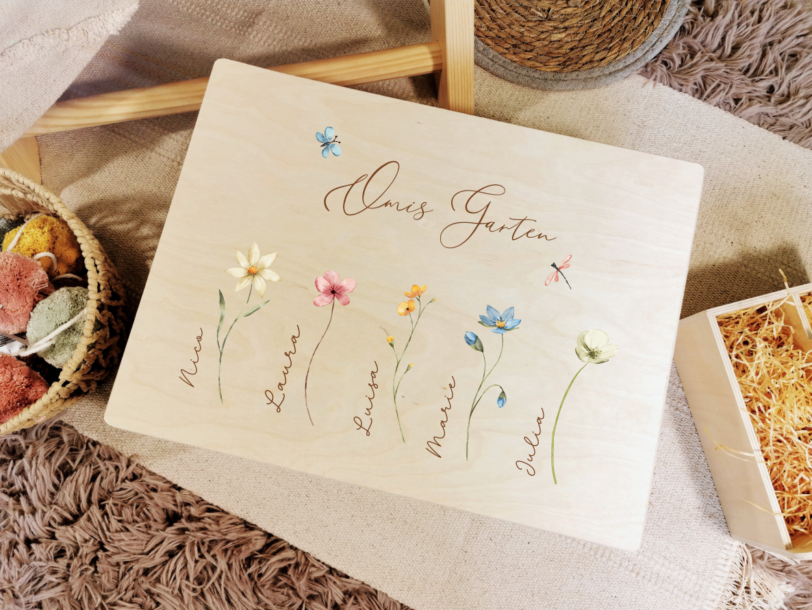 Omis Garten / Mamis Garten - Kiste