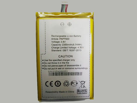 Smartphone-batterij voor Prestigio PAP7500