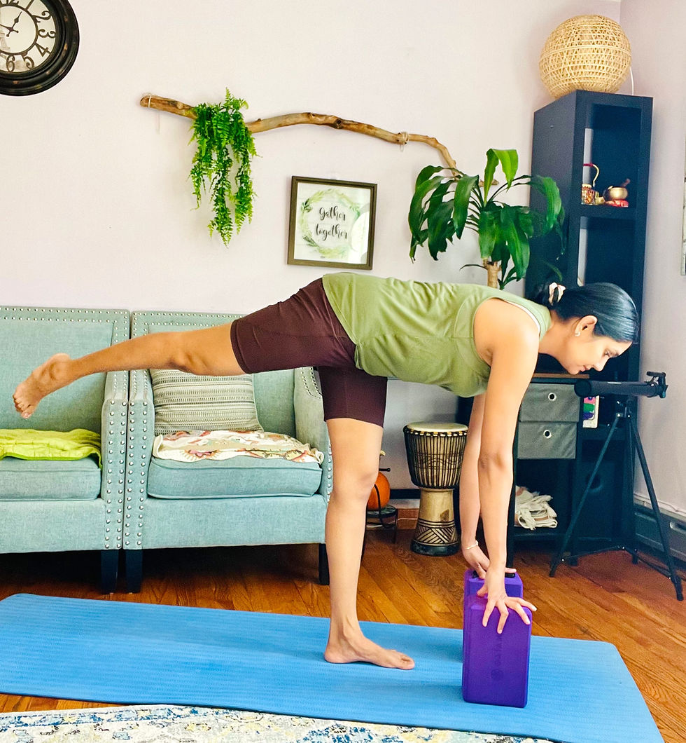 supportive yoga practice for beginners