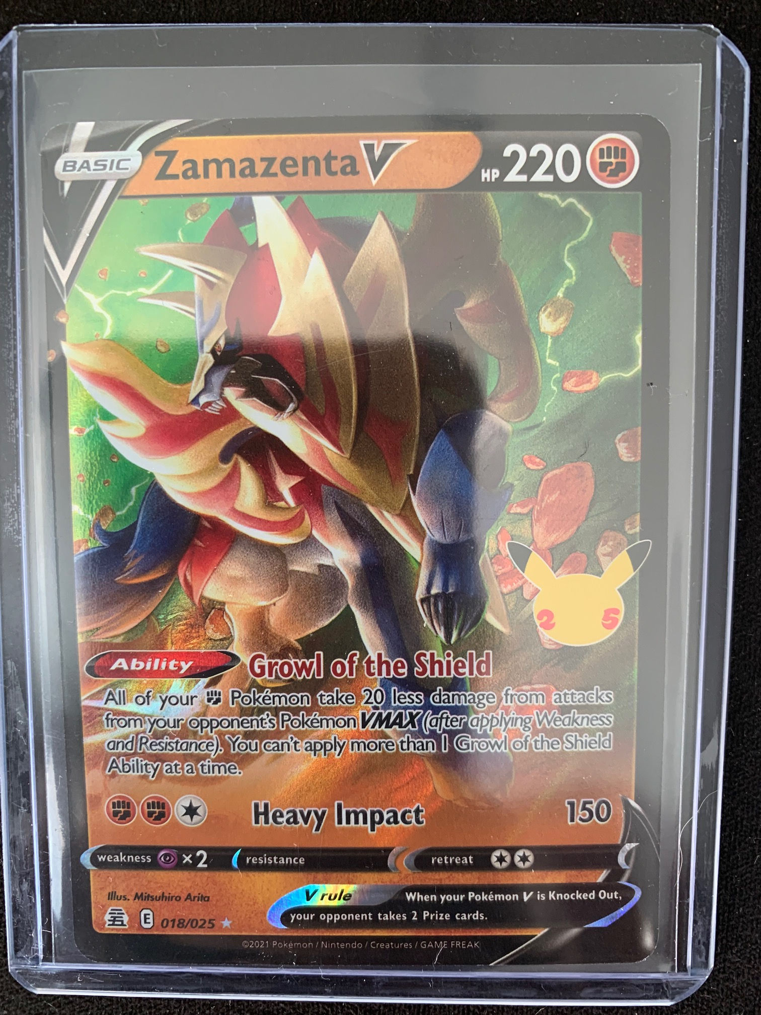 Zamazenta V - Celebrations