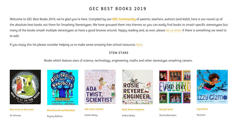 Gender Equality Collective Best Books 2019
