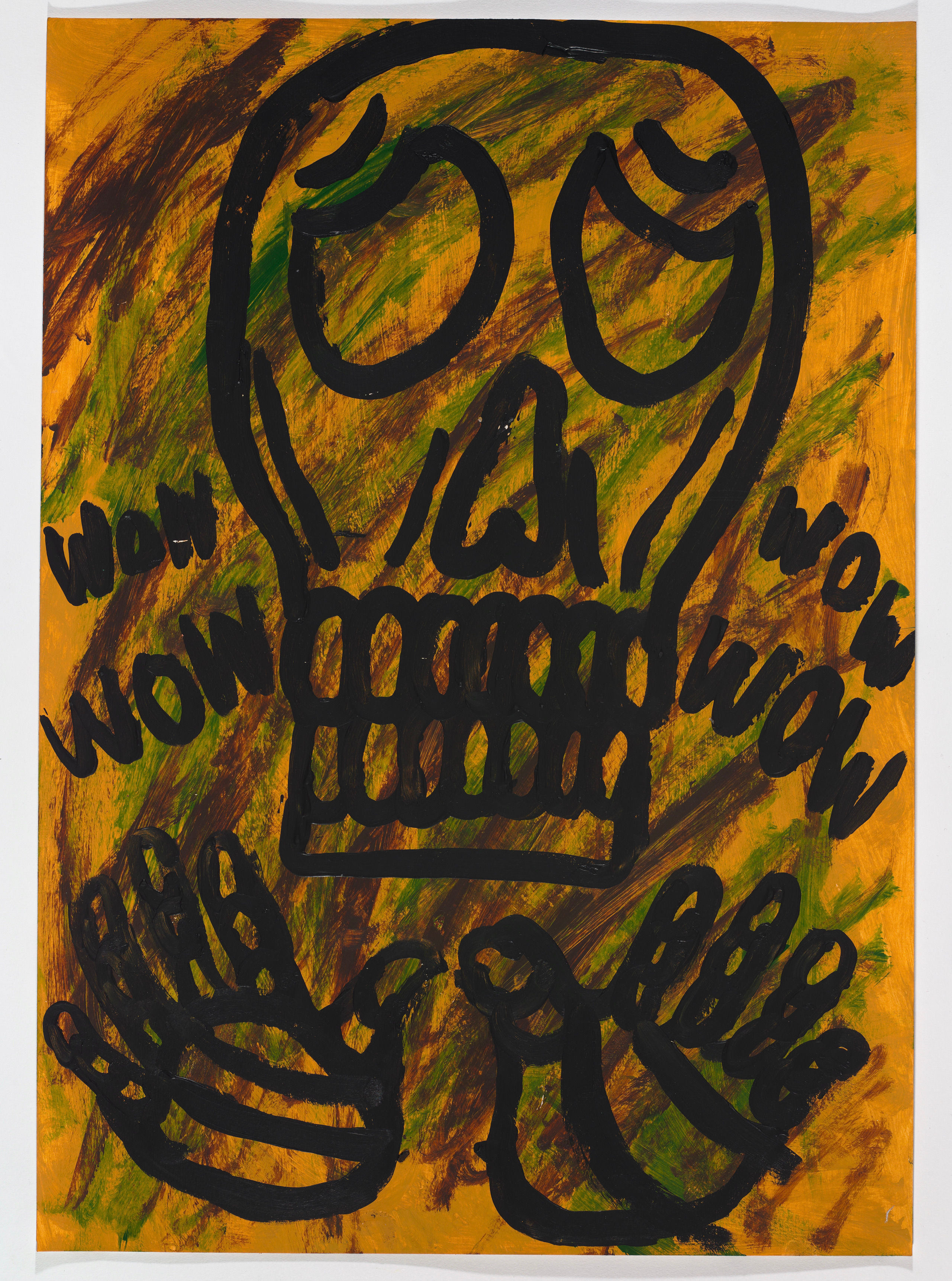 'Wow!' Skull by Jack Goldsmith