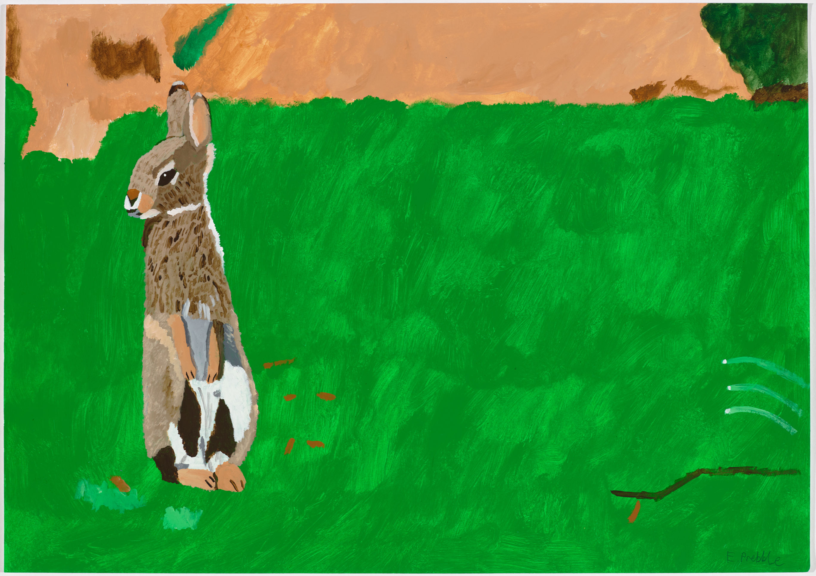 Hare by Ellen Prebble. W4835.