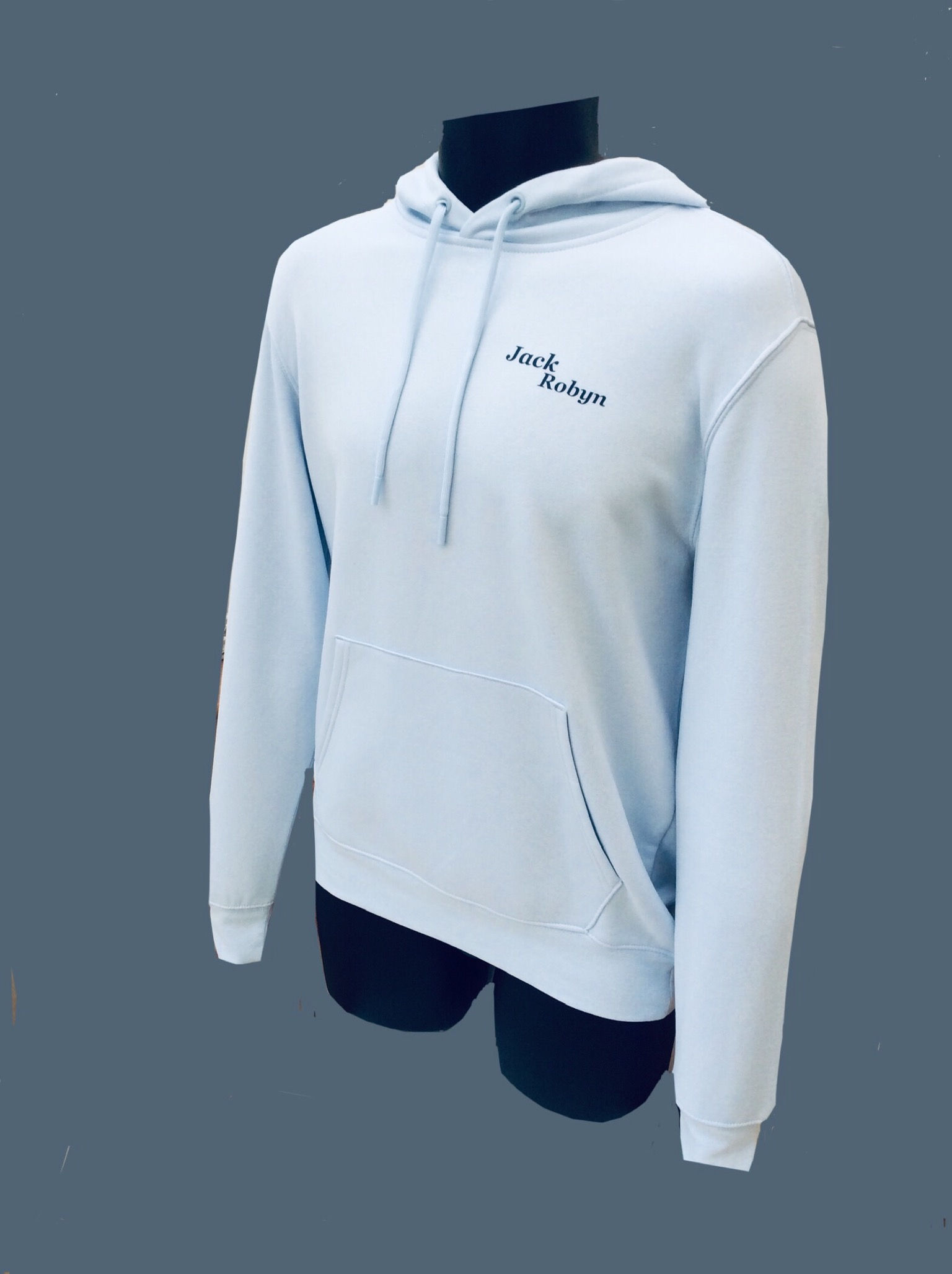 Pale Blue Jack Robyn Signature Hoodie