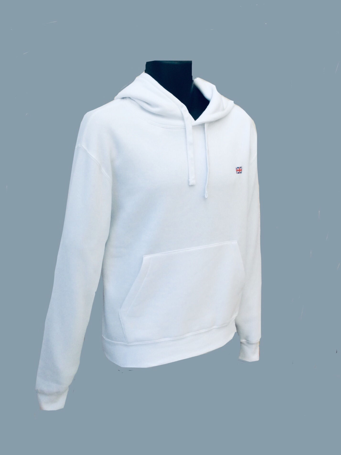 Men's  Premium J-Flag White Hoodie