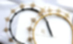 Golden starburst bridal headpiece with hematite crystals ideal for Glastonbury brides and moonlit elopements