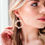 Thumbnail: Statement pearl hoops with a soft glow ideal for prom nights, maternity shoots, and styled photoshoots