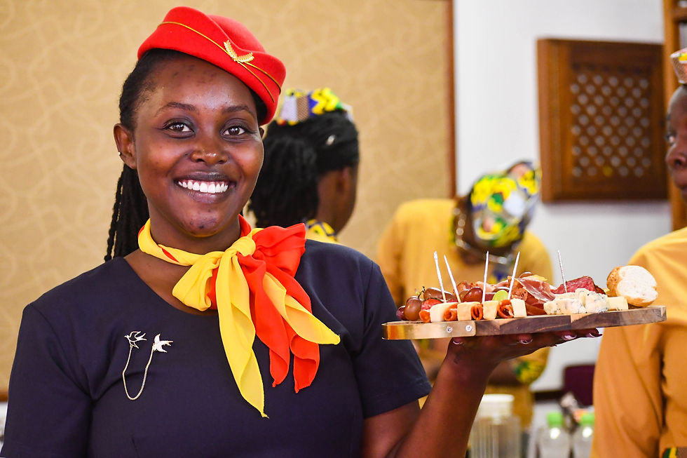 A young woman at Kibondeni College