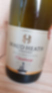 Chardonnay label shot. 