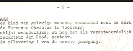 Voorwoord bij de 50e jaargang editie 1 van Opstand