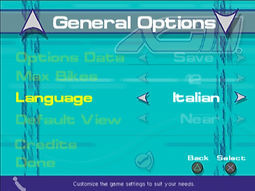Extreme G 3 racing prototype Ps2 General Options.jpg