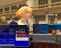 Nindows Debug Menu Skies of Arcadia.jpg