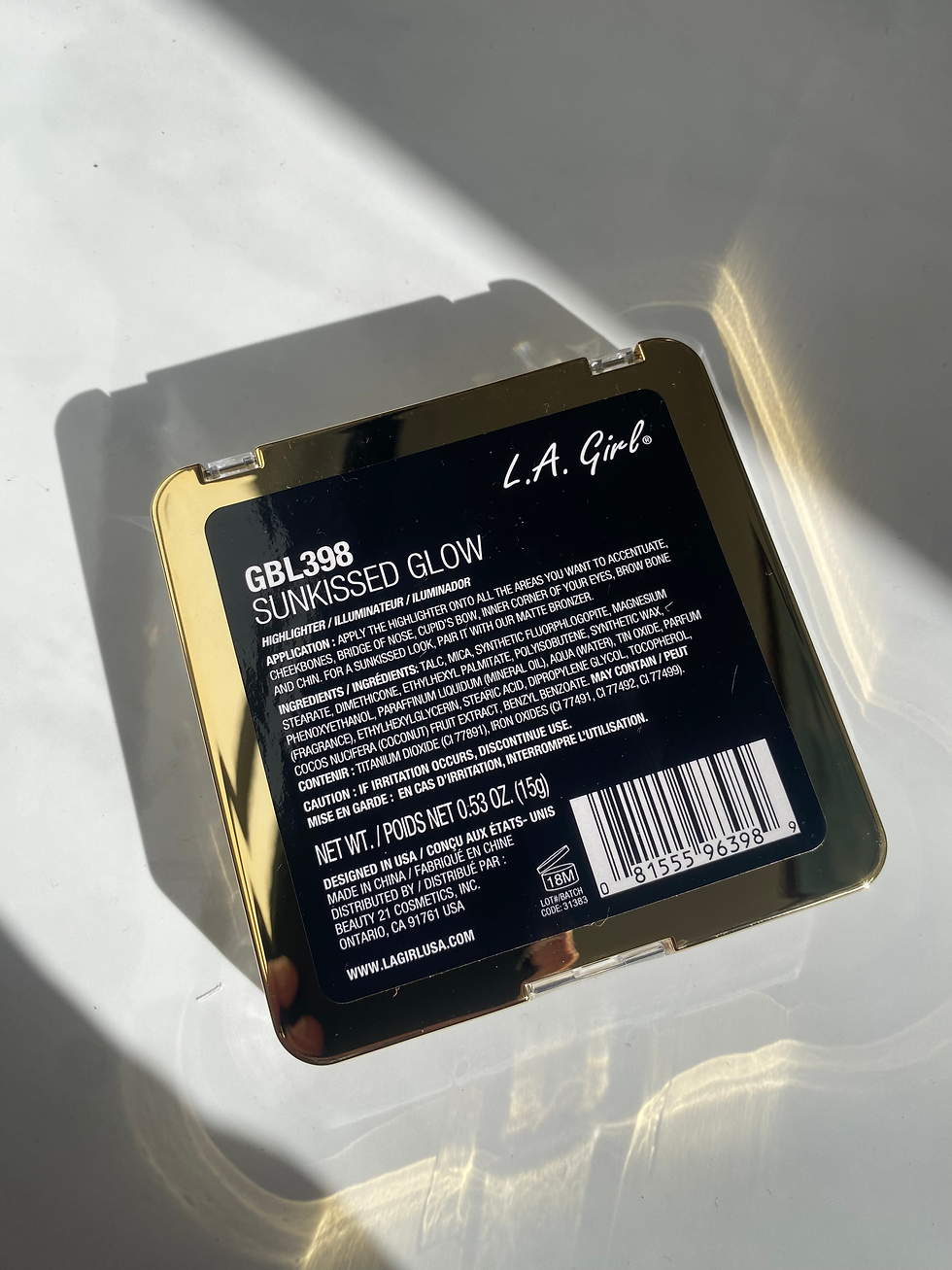 Thumbnail: L.A Girl Sun Kissed Glow Highlighter