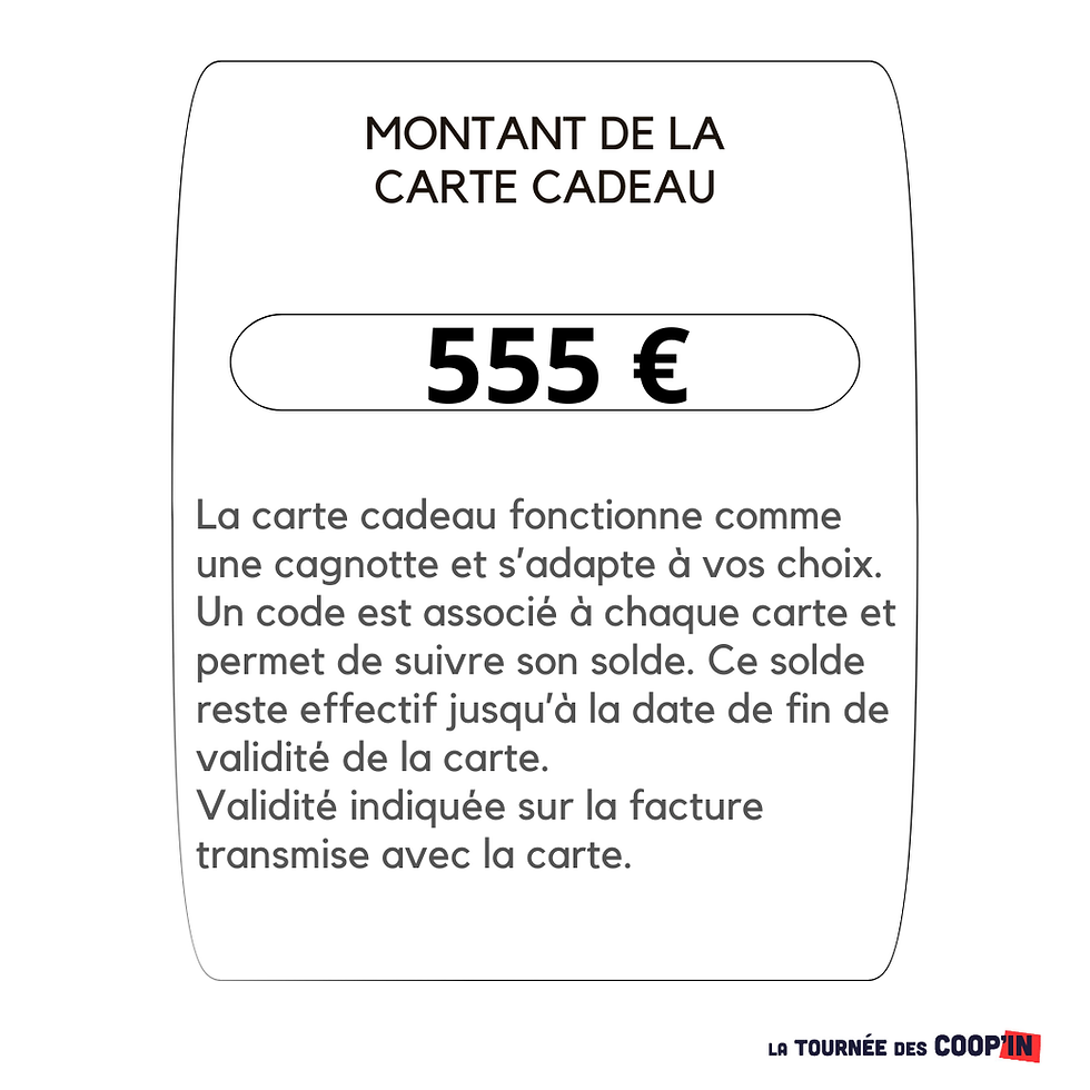 Miniature : CARTE CADEAU 75 minutes