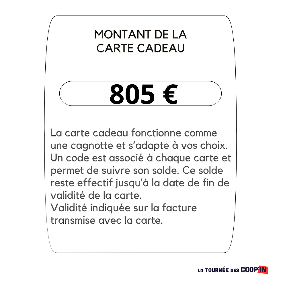 Miniature : CARTE CADEAU 75 minutes